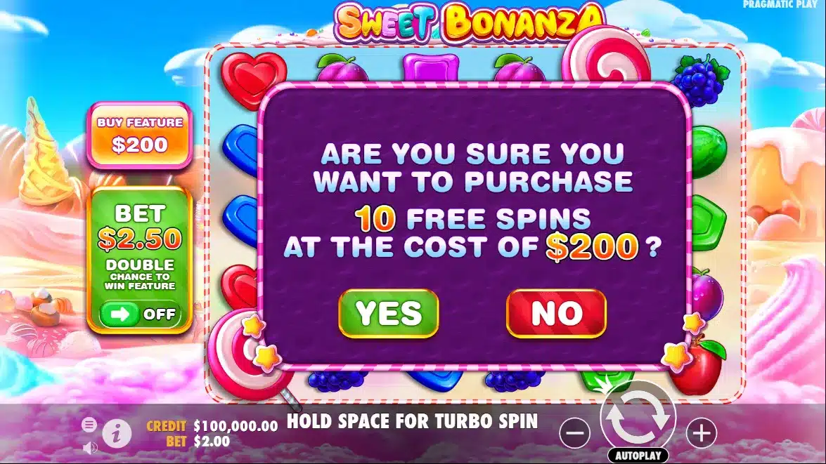 sweet bonanza free play bonus buy