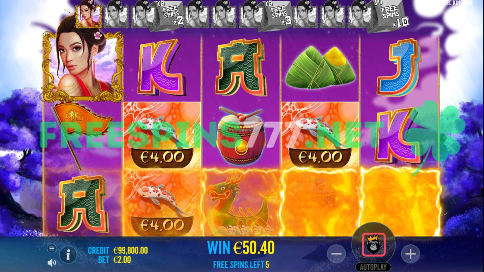 Floating Dragon Boat Festival free spins