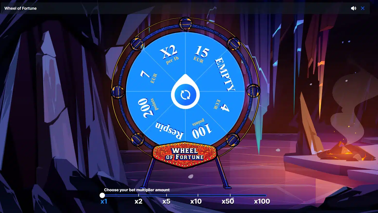 Ice Casino's Wheel of Fortune