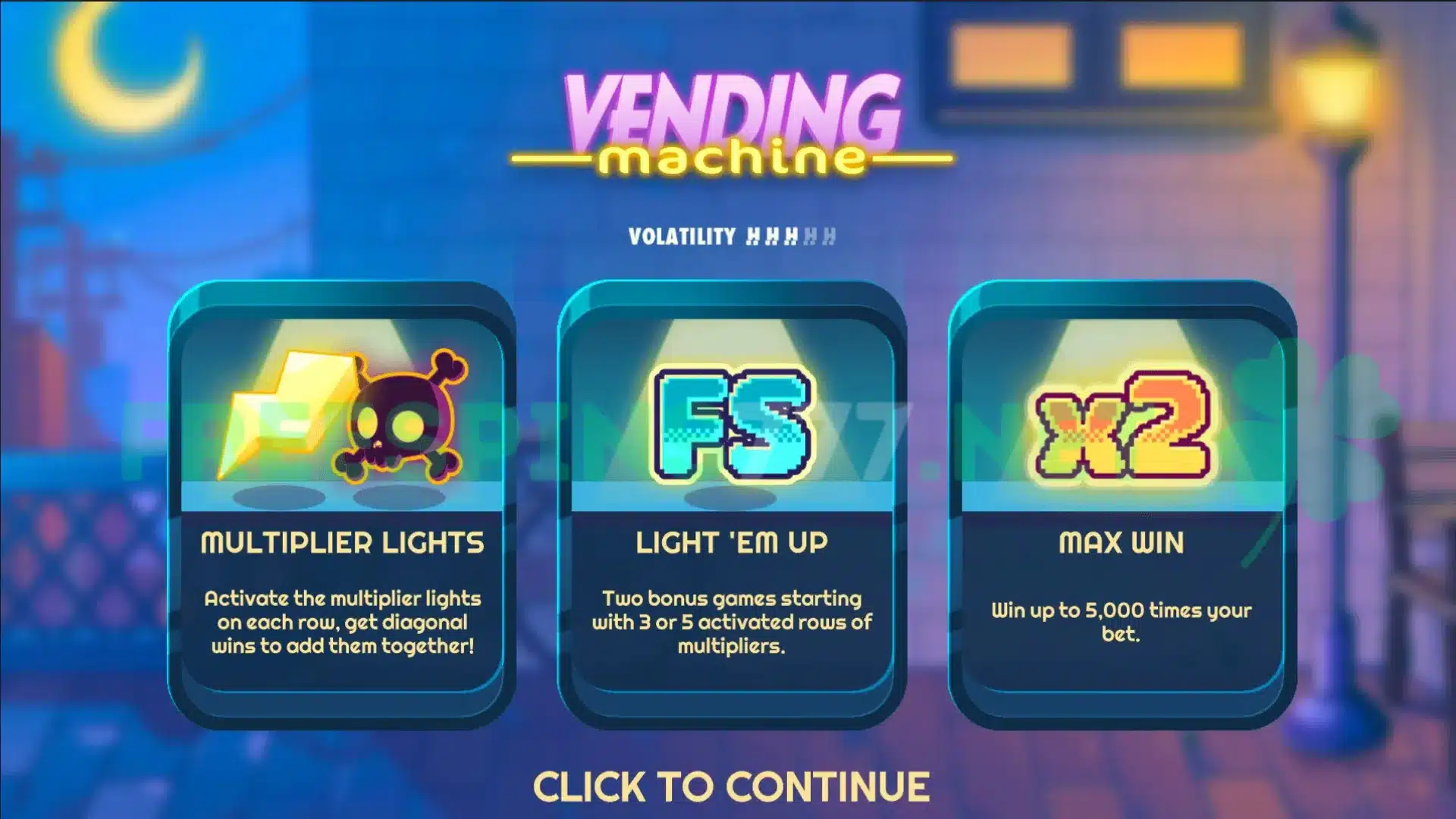 Vending Machine Slot Review