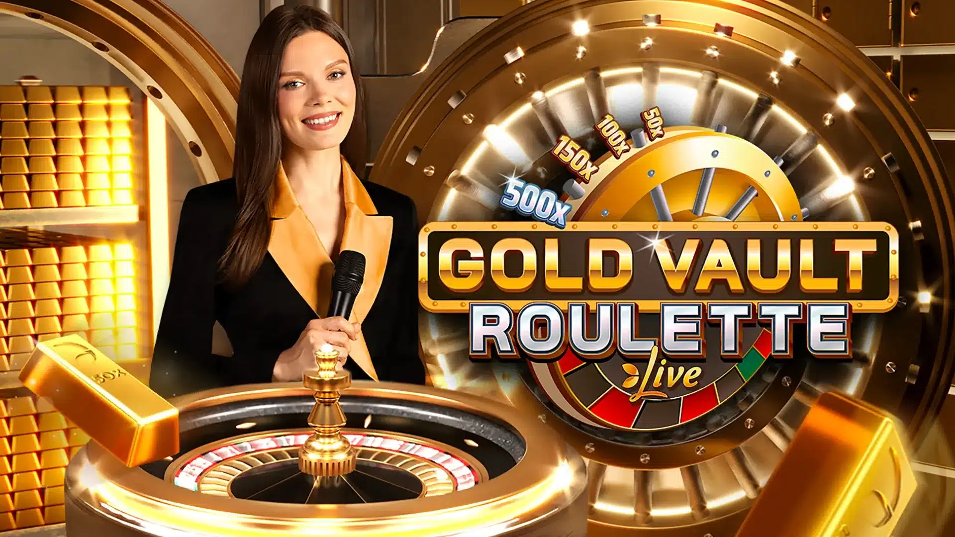 Gold Vault Roulette Live