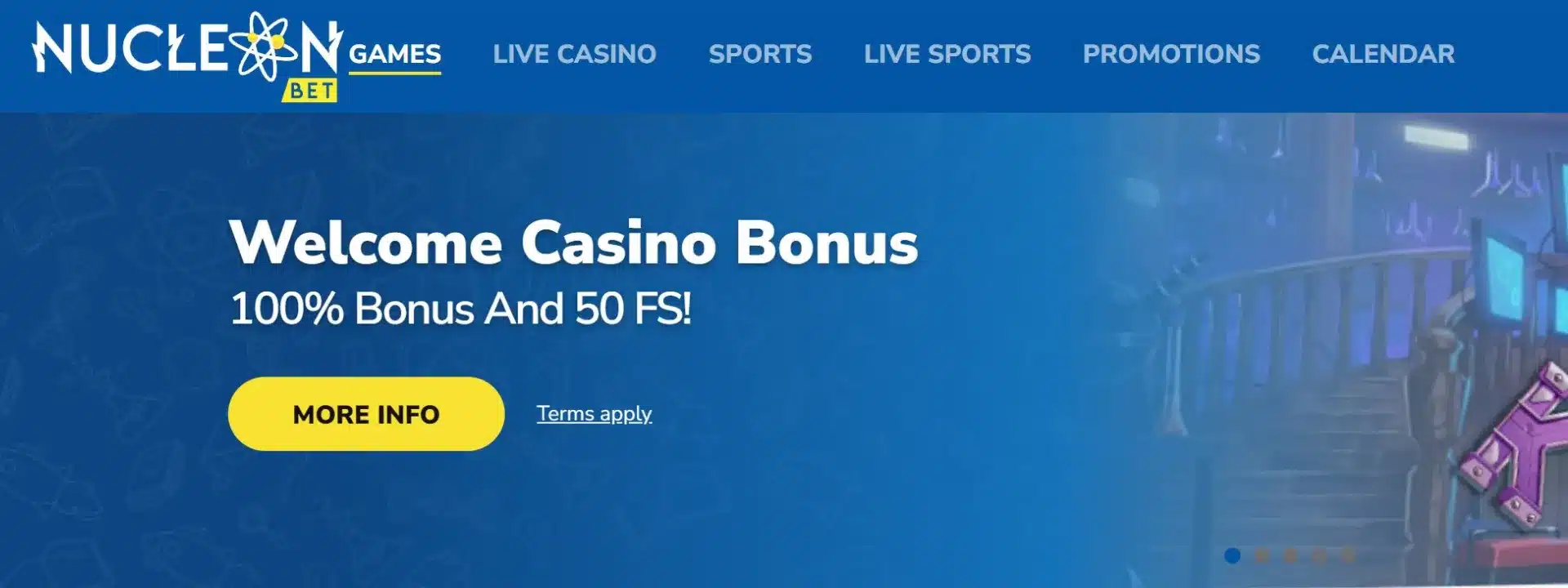A Warm Welcome at Nucleonbet Casino