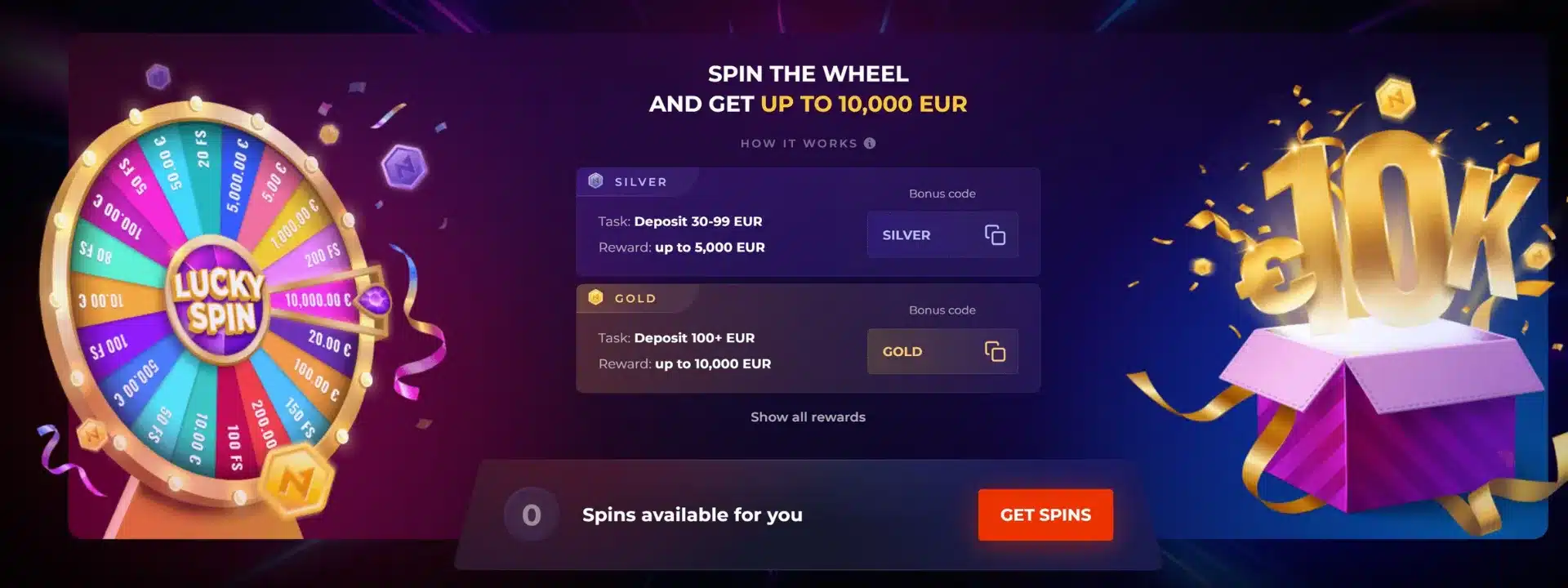 N1 Lucky Spin Bonus