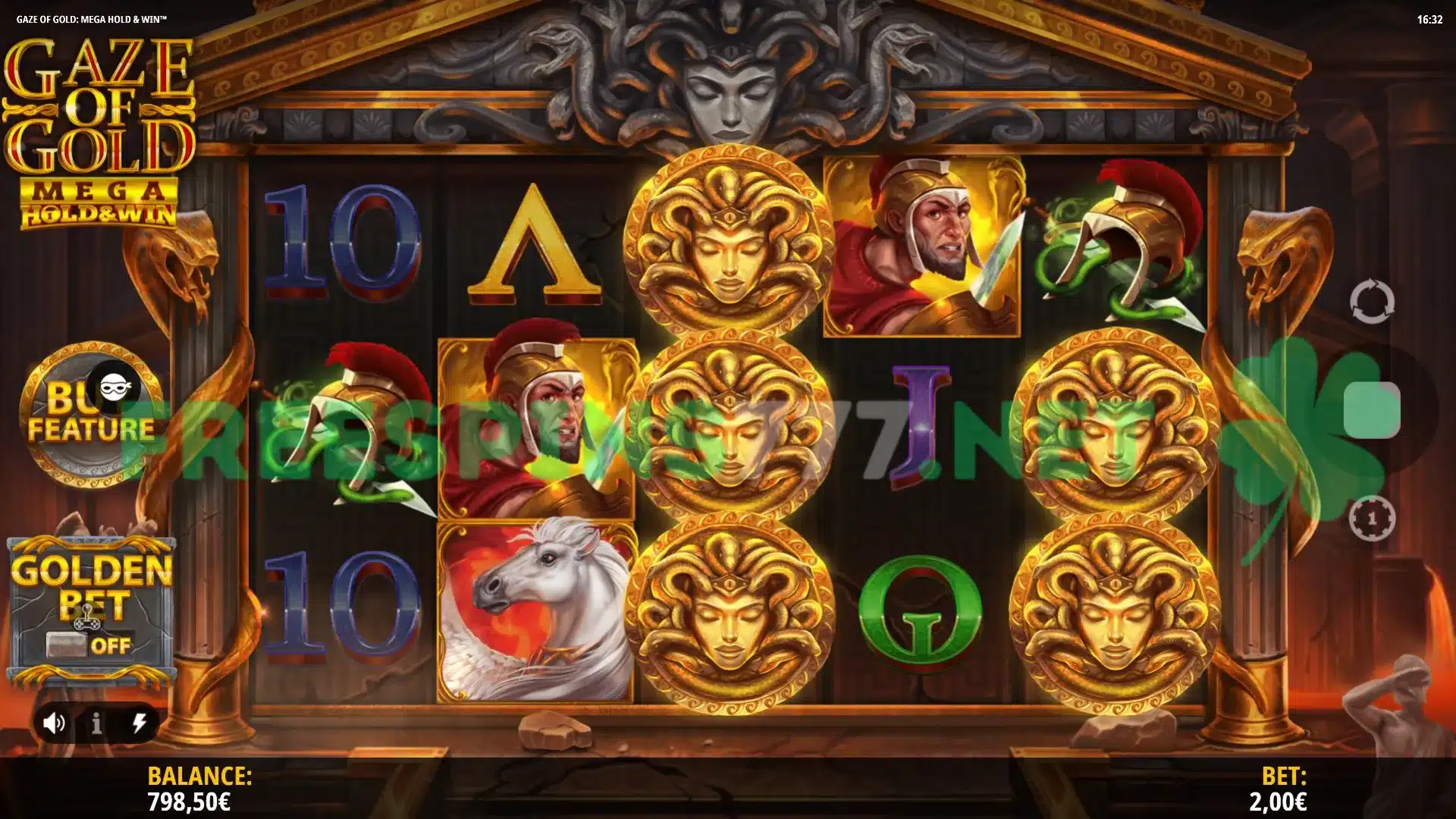 Gaze of Gold Mega Hold & Win