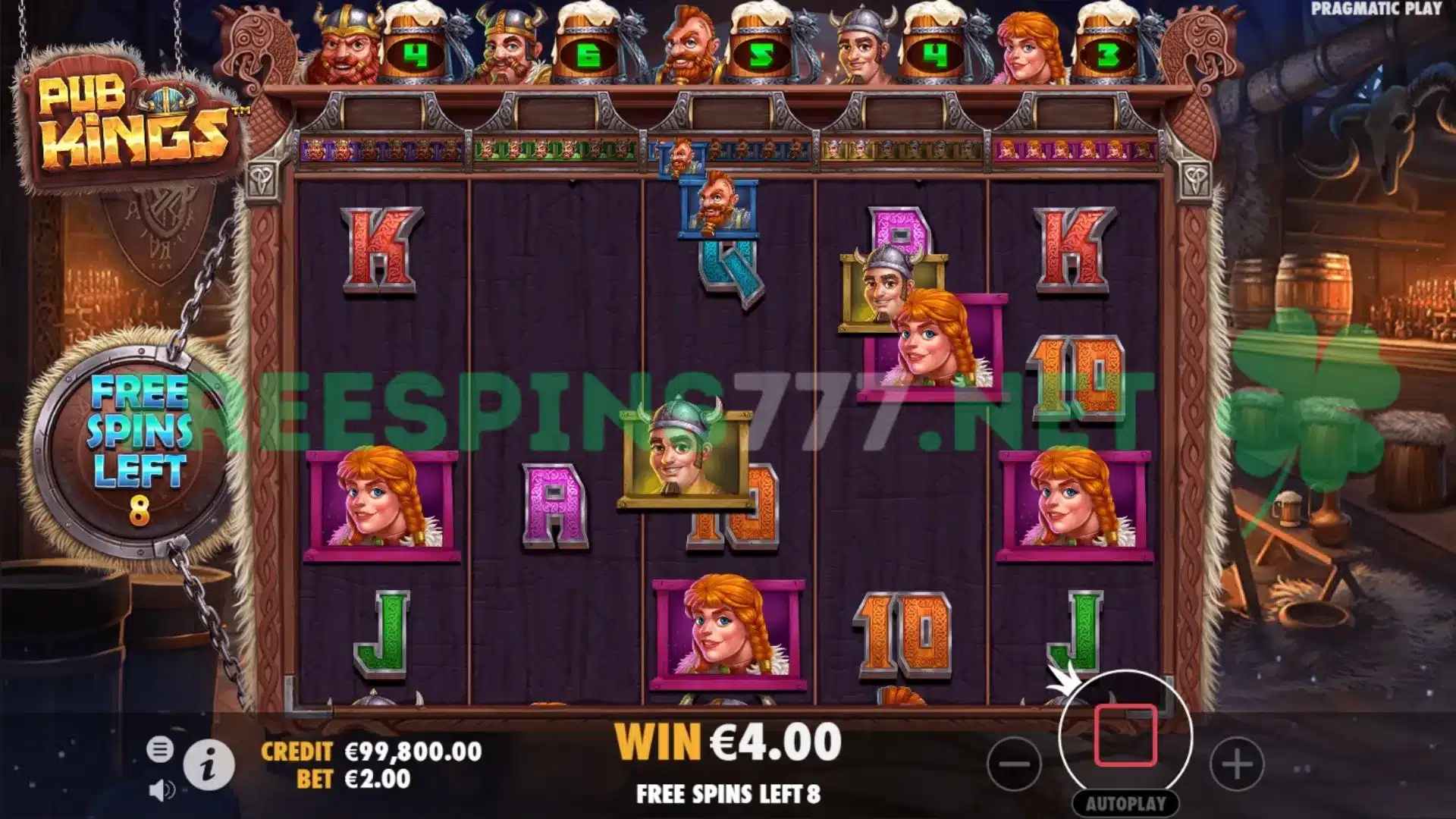 Pub Kings Slot Pragmatic Play