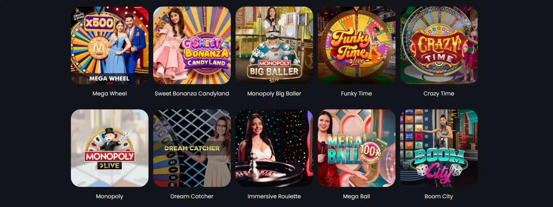 Winny Casino Live Casino