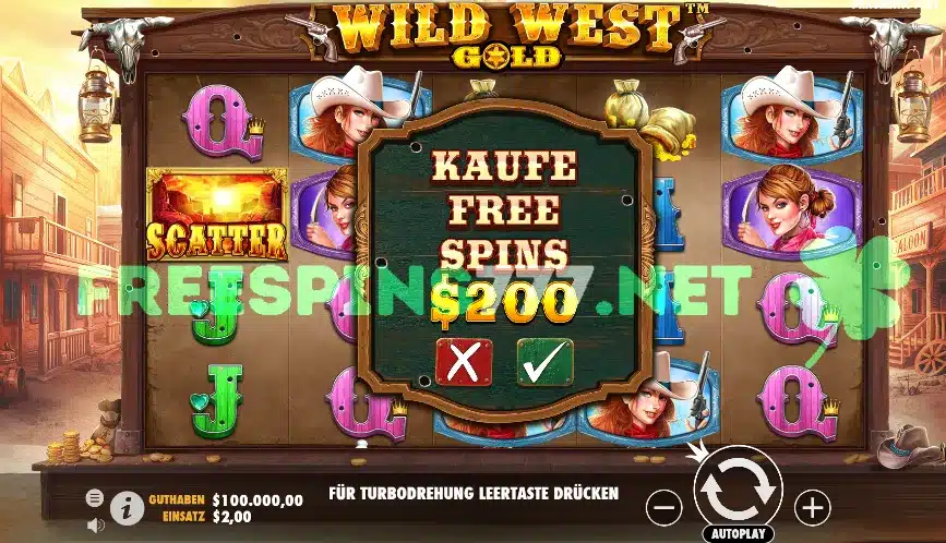 Wild West Gold Demo