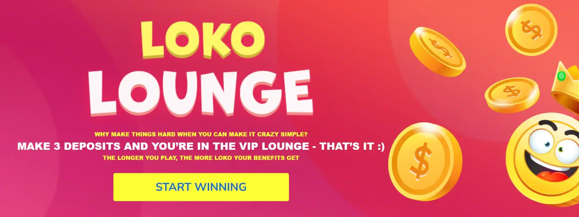 Crypto Loko Lounge VIP reward System