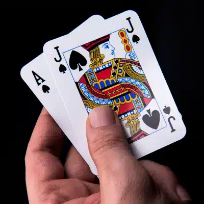 Blackjack Dealer flashes