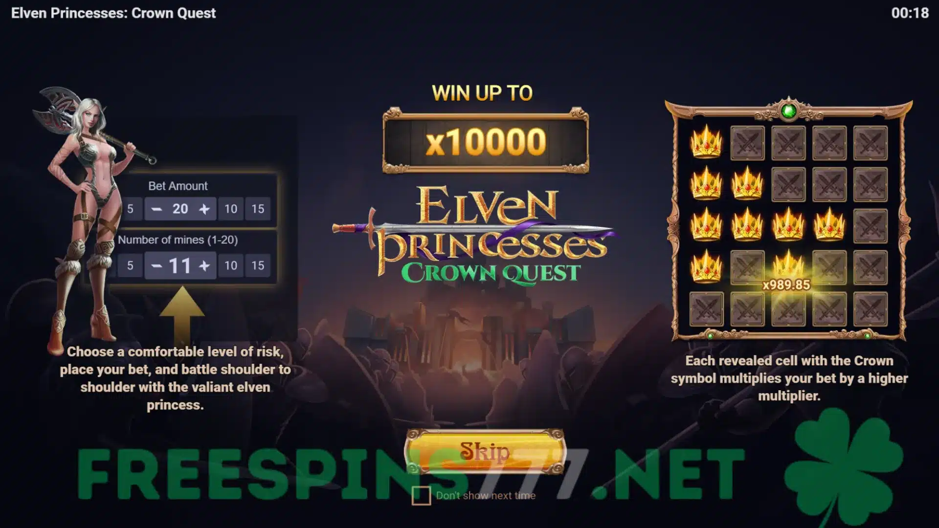 Elven Princesses Crown Quest