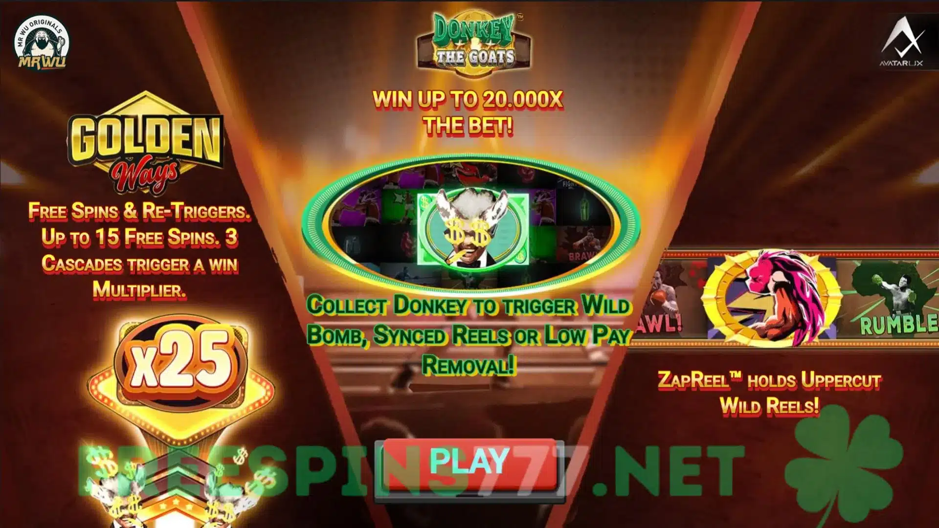 DonKey & the GOATS Slot Review