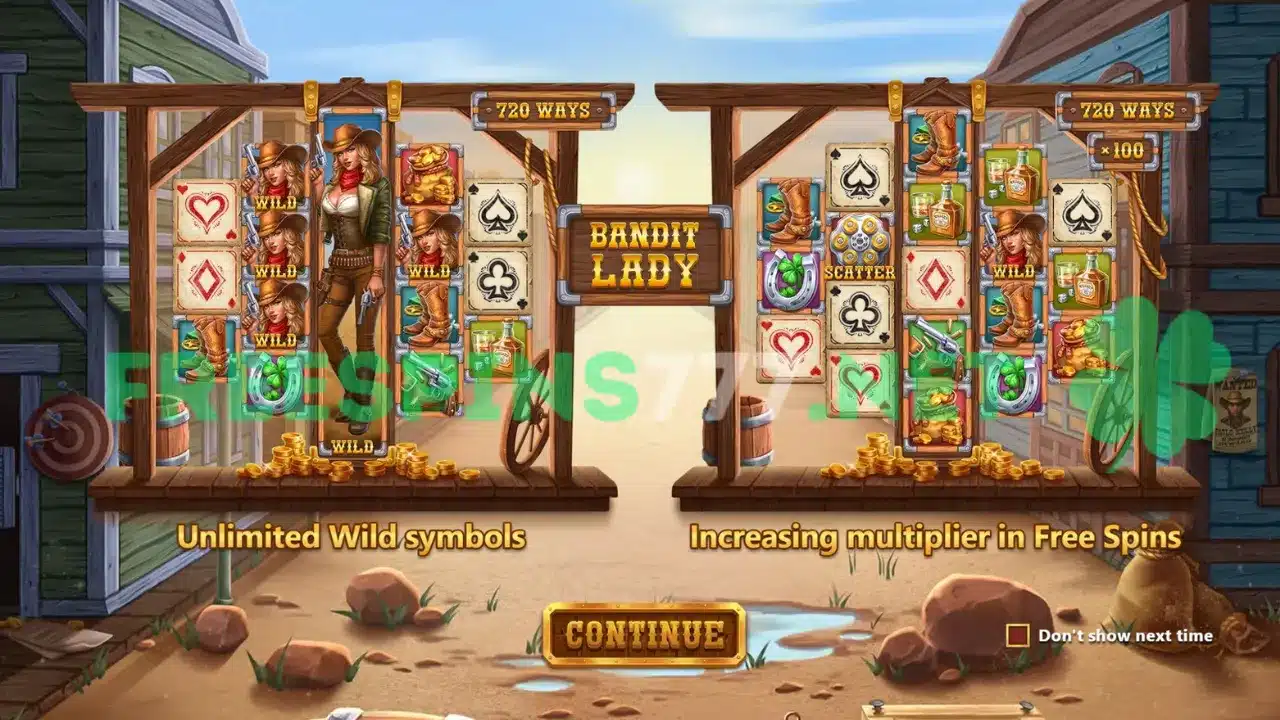 Bandit Lady Slot Review