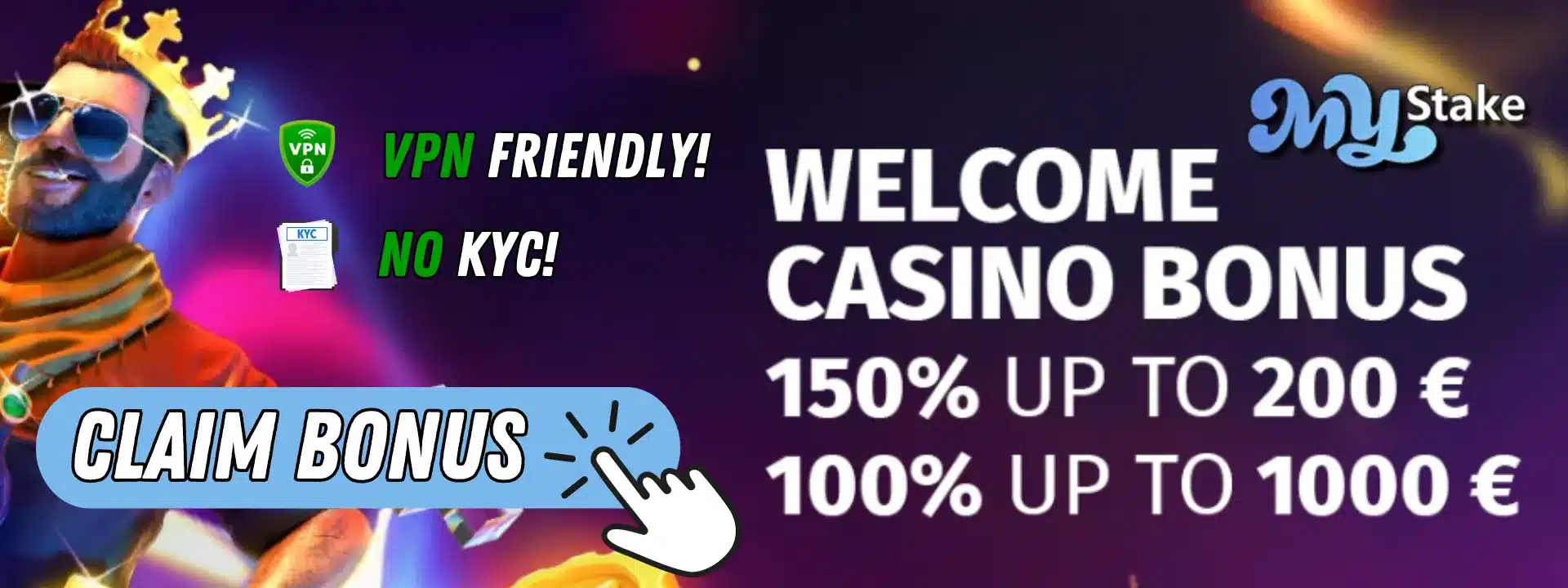 Mystake Casino Bonus