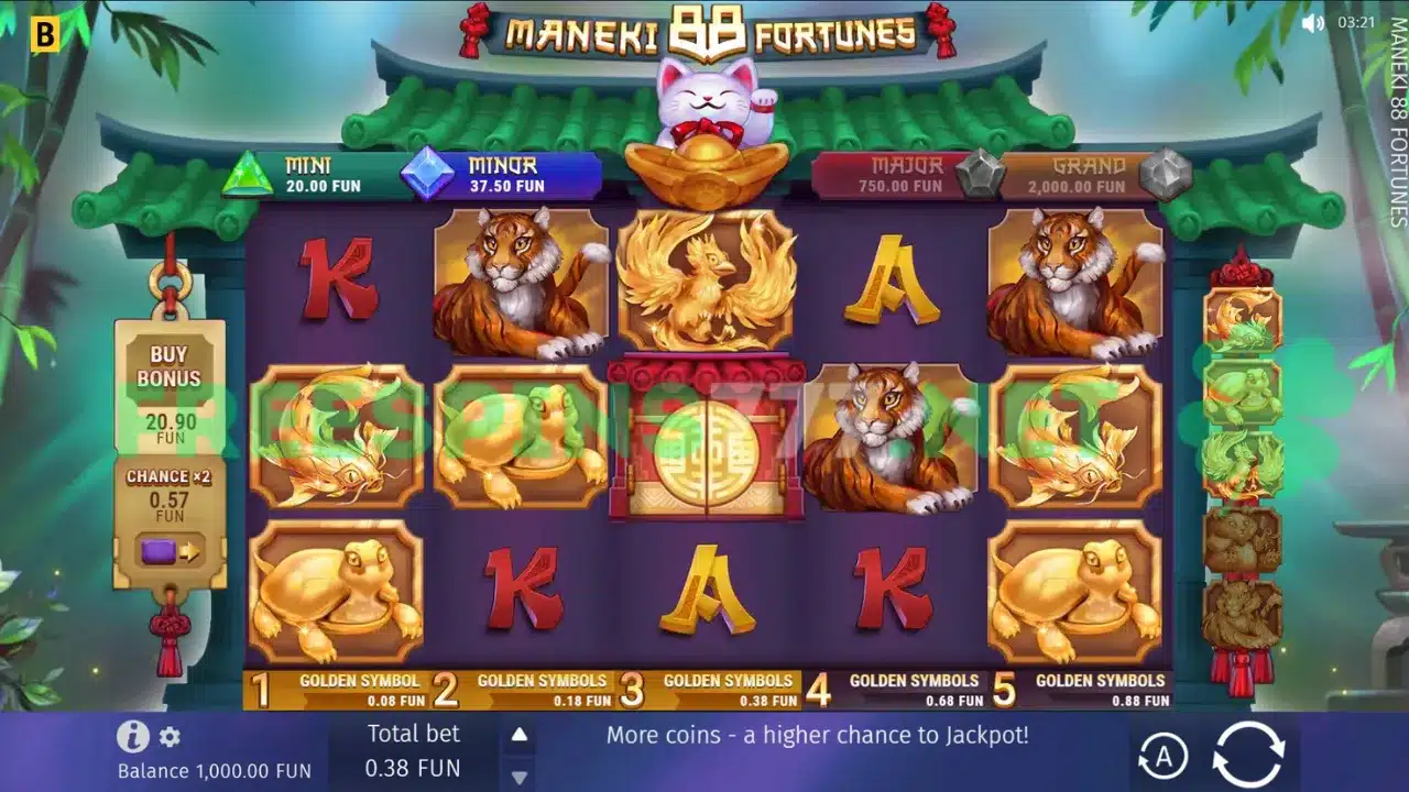 Maneki 88 Fortunes