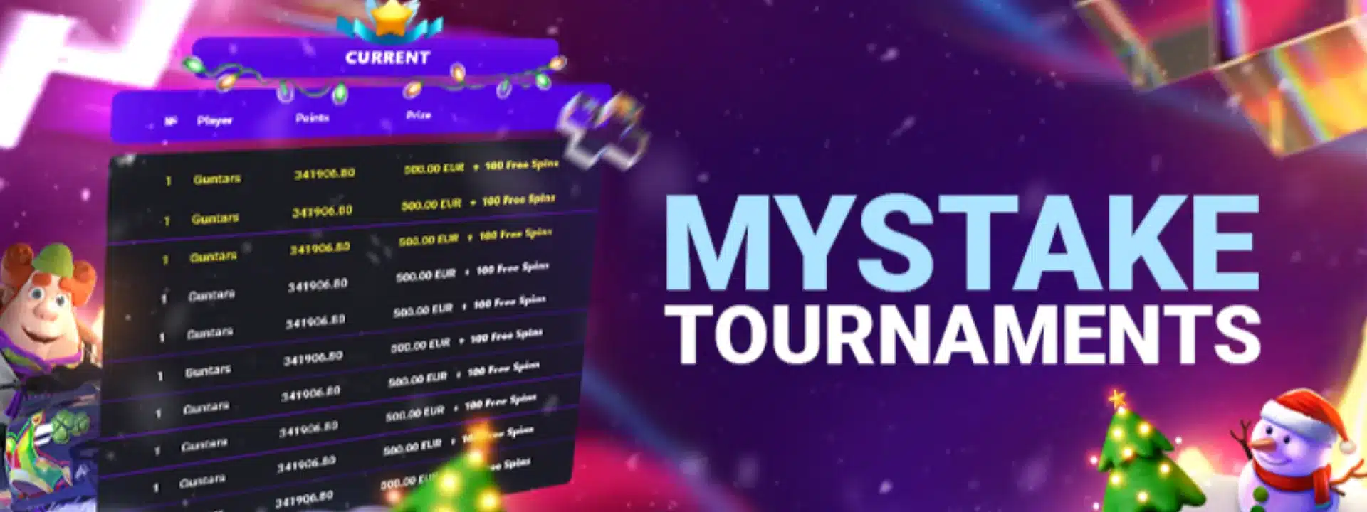 MyStake Hosts Tournaments