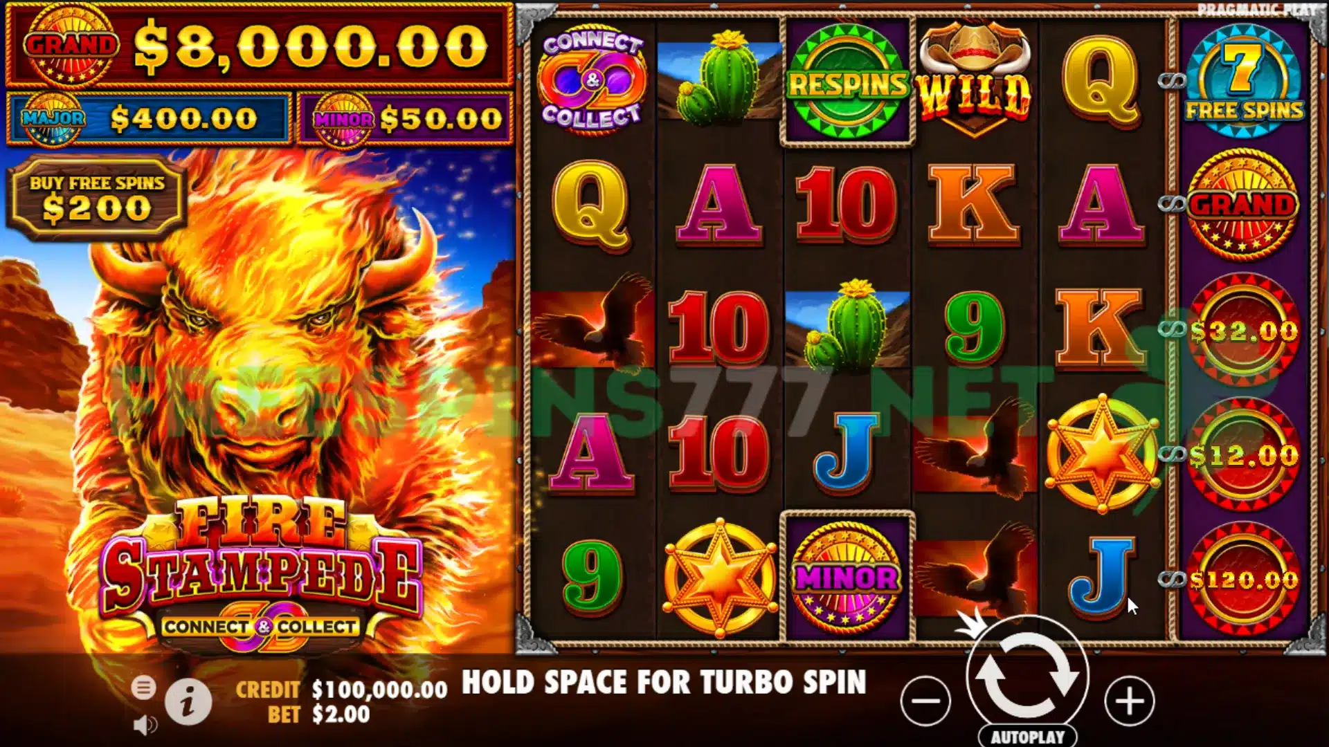 Fire Stampede Slot Review
