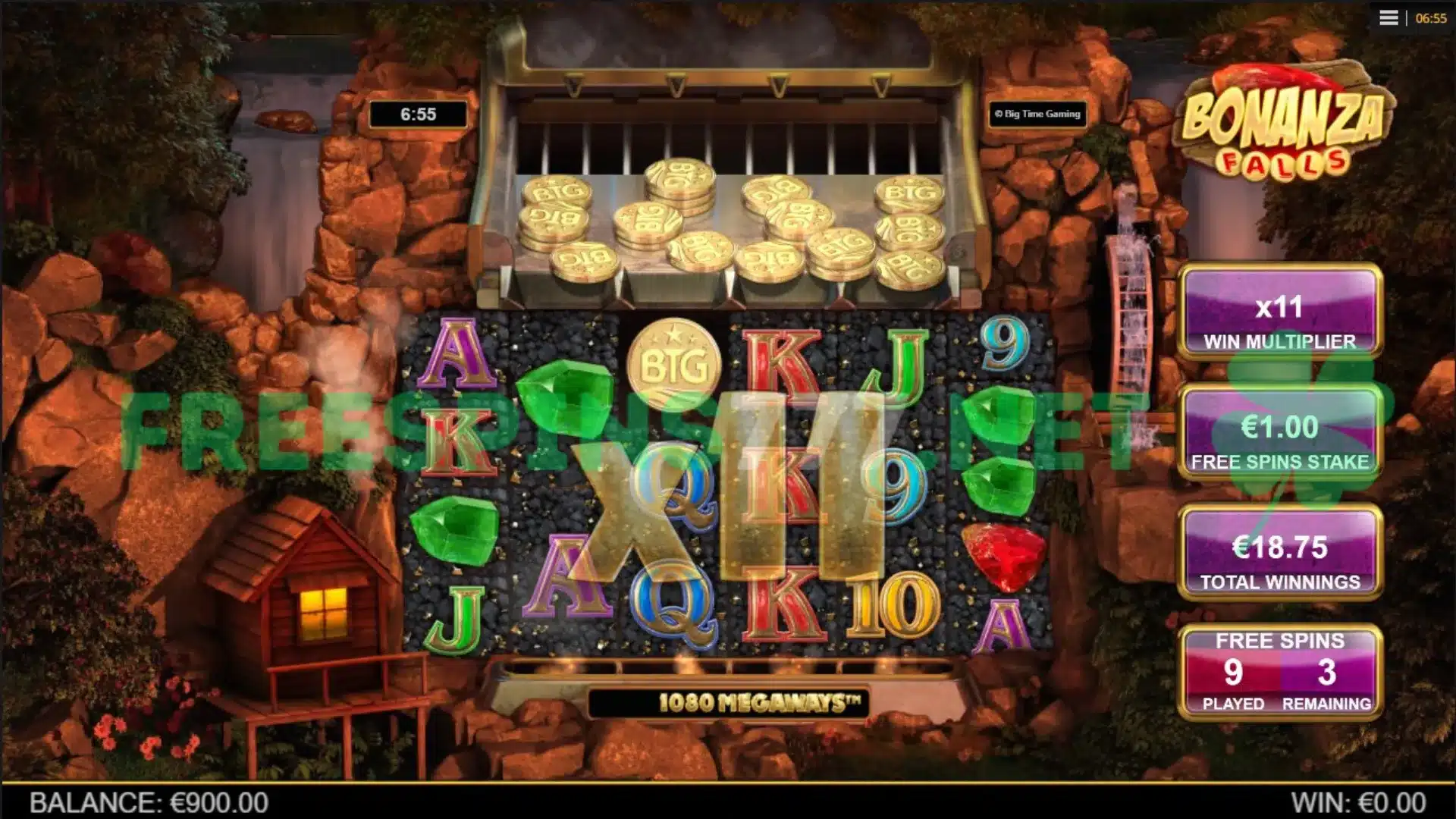 Bonanza Falls Slot Review