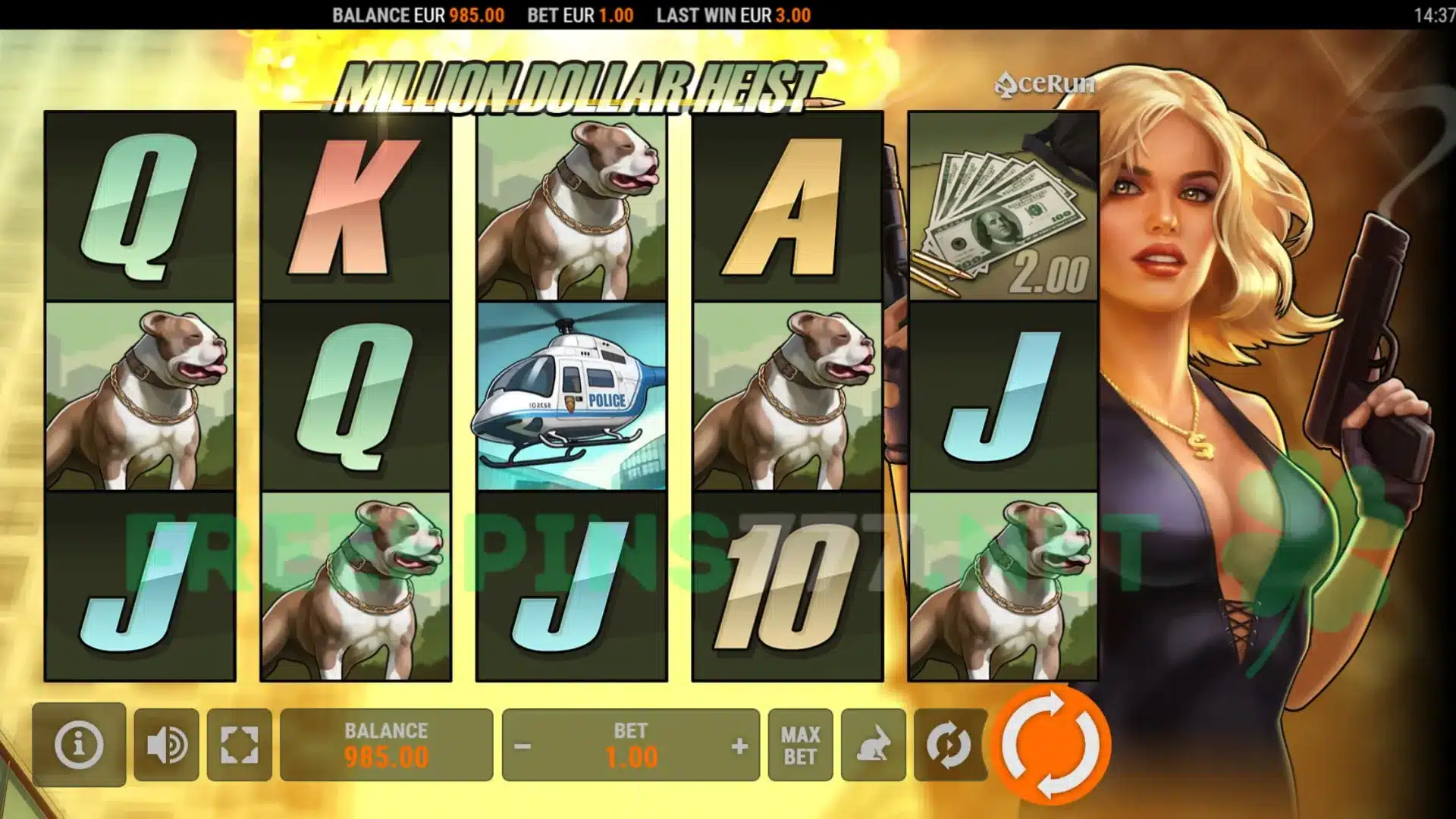 Million Dollar Heist Slot Review