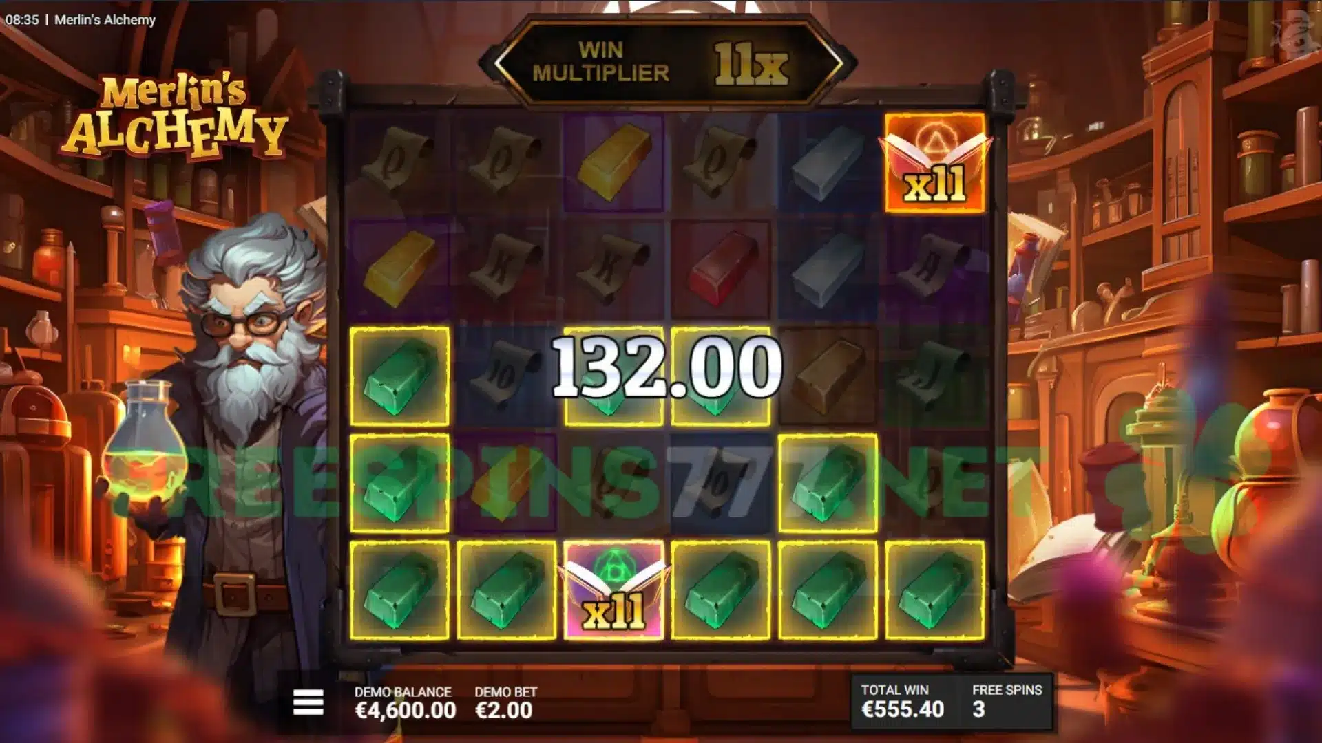 Spellbook Free Spins