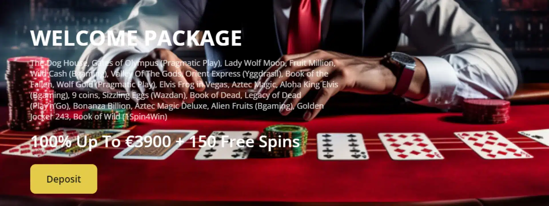 Welcome Bonus Package at 777 Onfire Casino