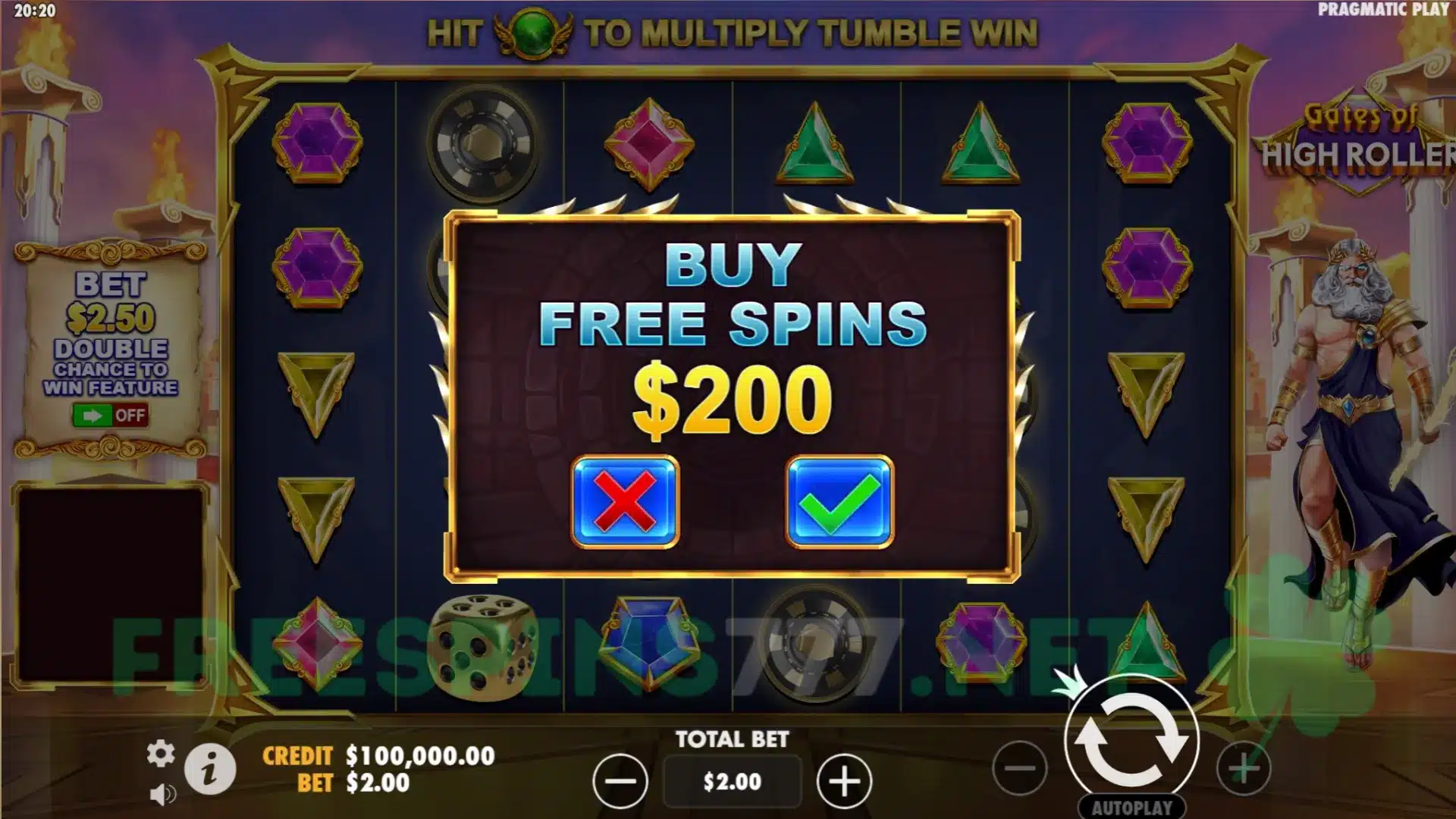 Ante Bet and Buy Free Spins