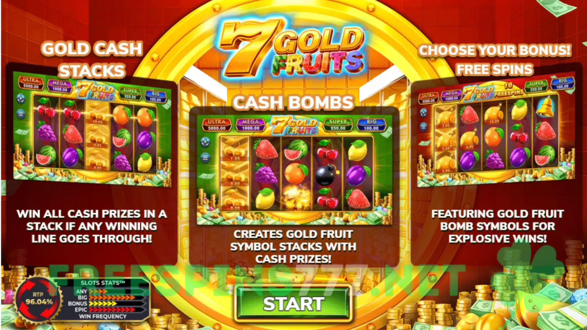 7 Gold Fruits Slot Review