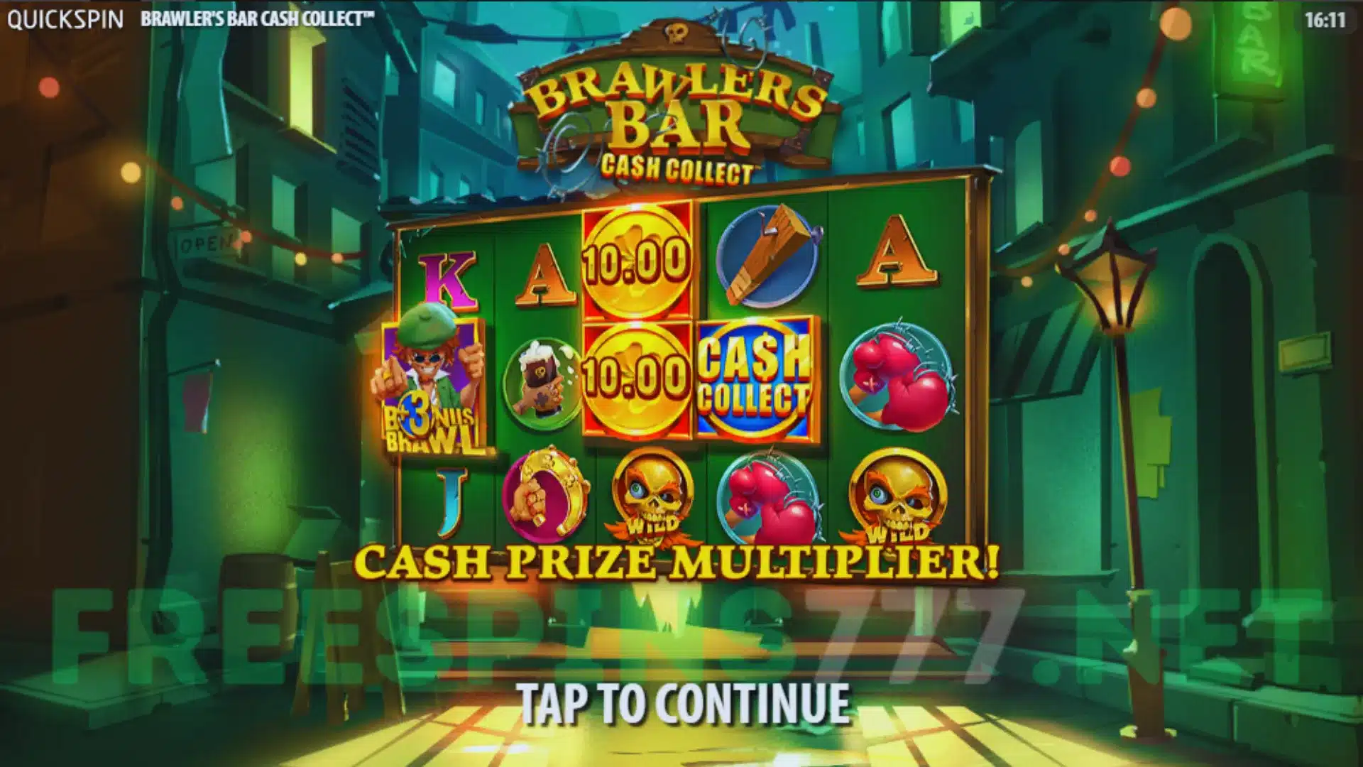 Brawlers Bar Cash Collect