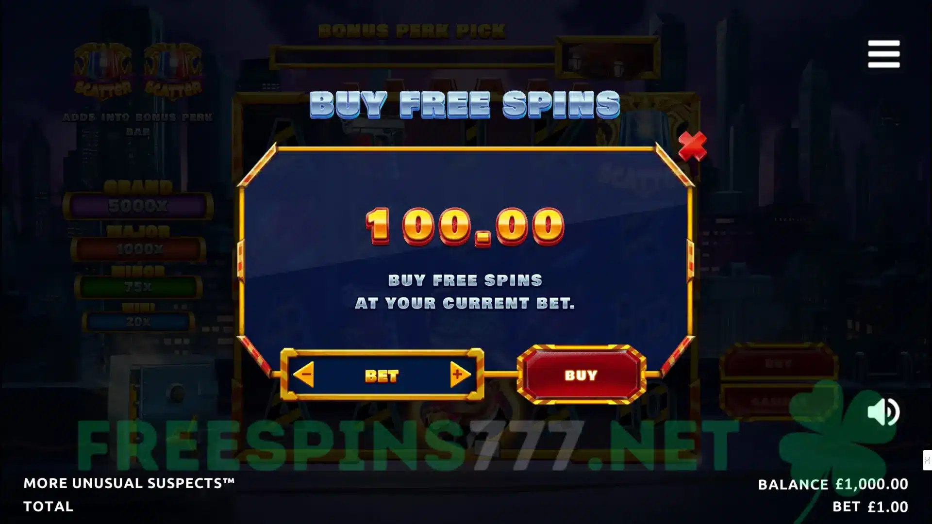 Free Spins & Feature Upgrade Trail