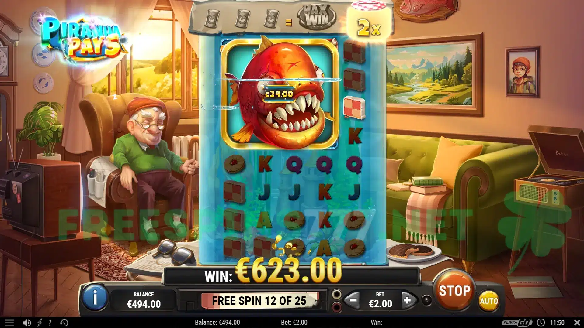 Piranha Pays Slot Review