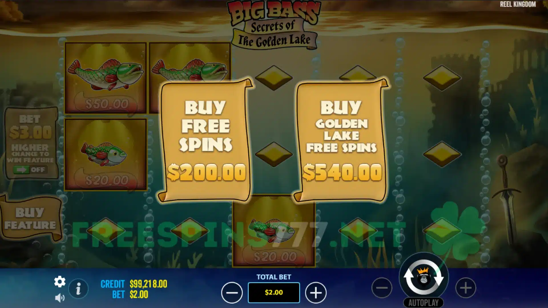 Dynamic Free Spins Rounds