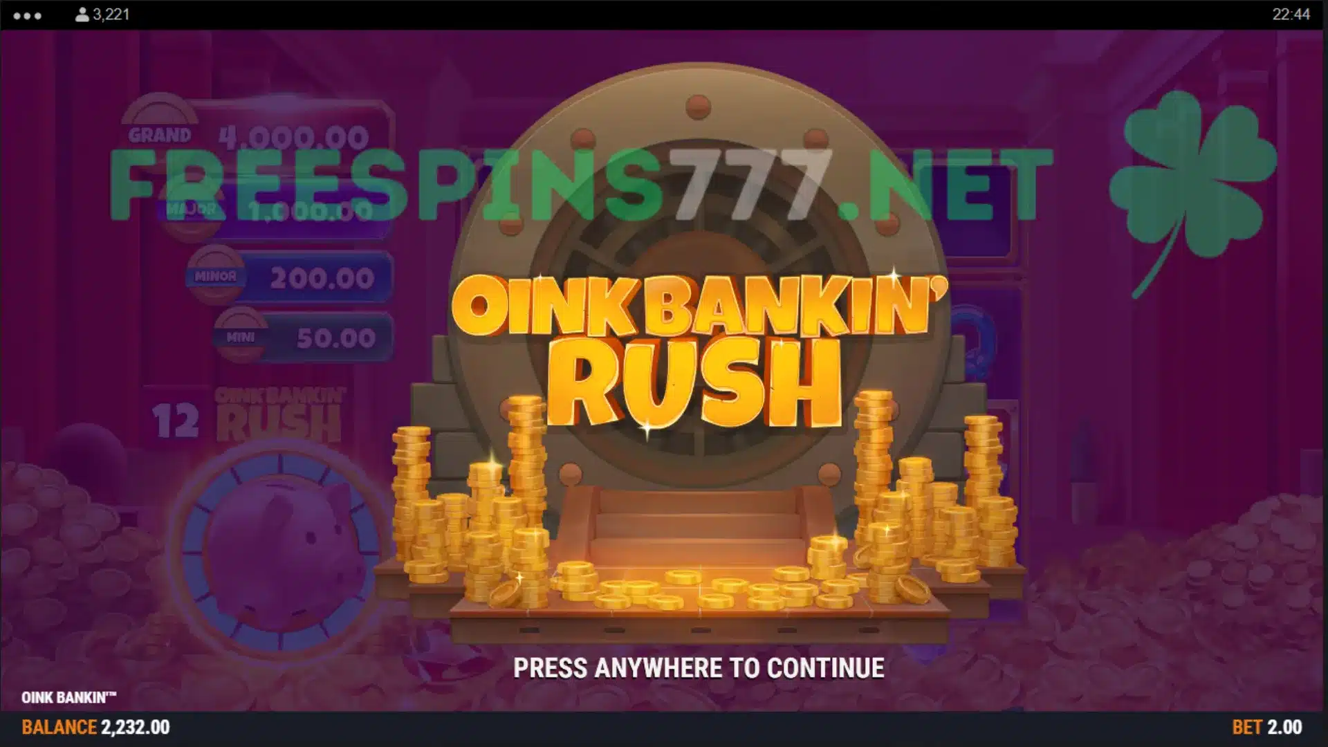 Oink Bankin’ Slot Review