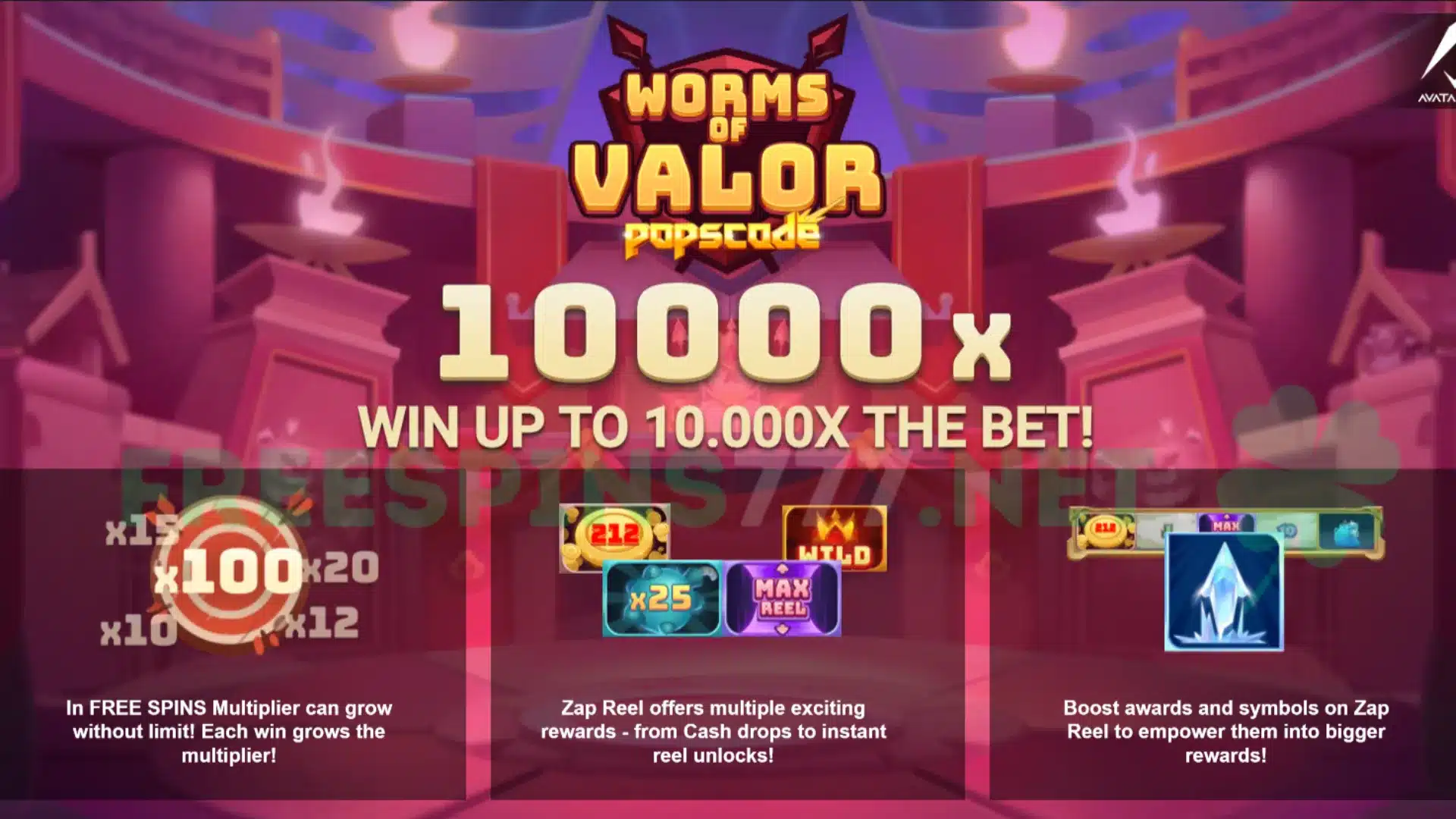 Worms of Valor Slot Review